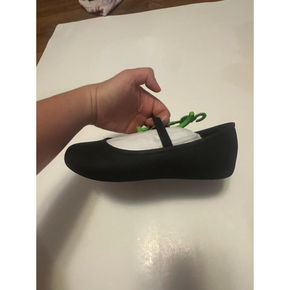 NWT Crocs Brooklyn Flat K In Black Size Junior 3